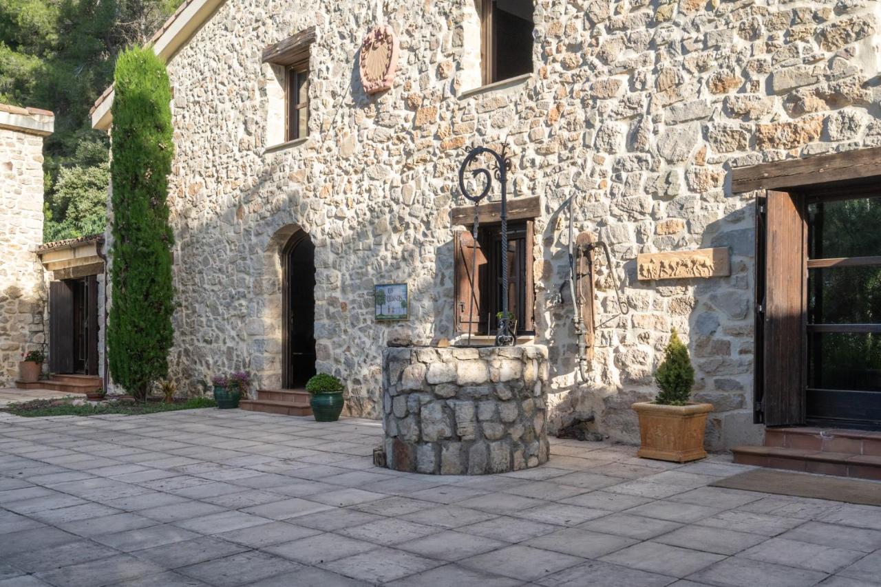 Masia Ventanell Luxury Villa Near Barcelona La Llacuna Exterior foto